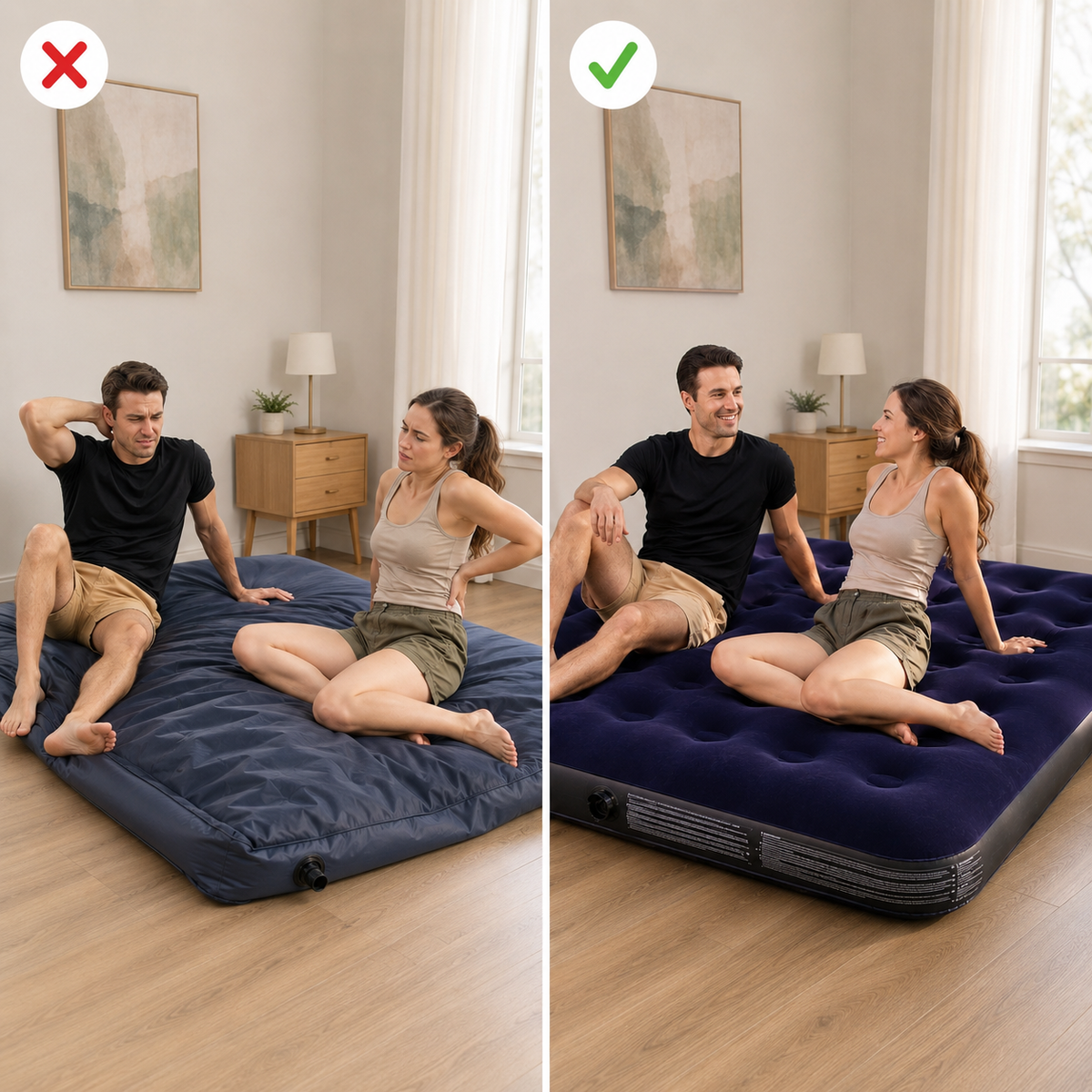 COLCHON INFLABLE DOBLE