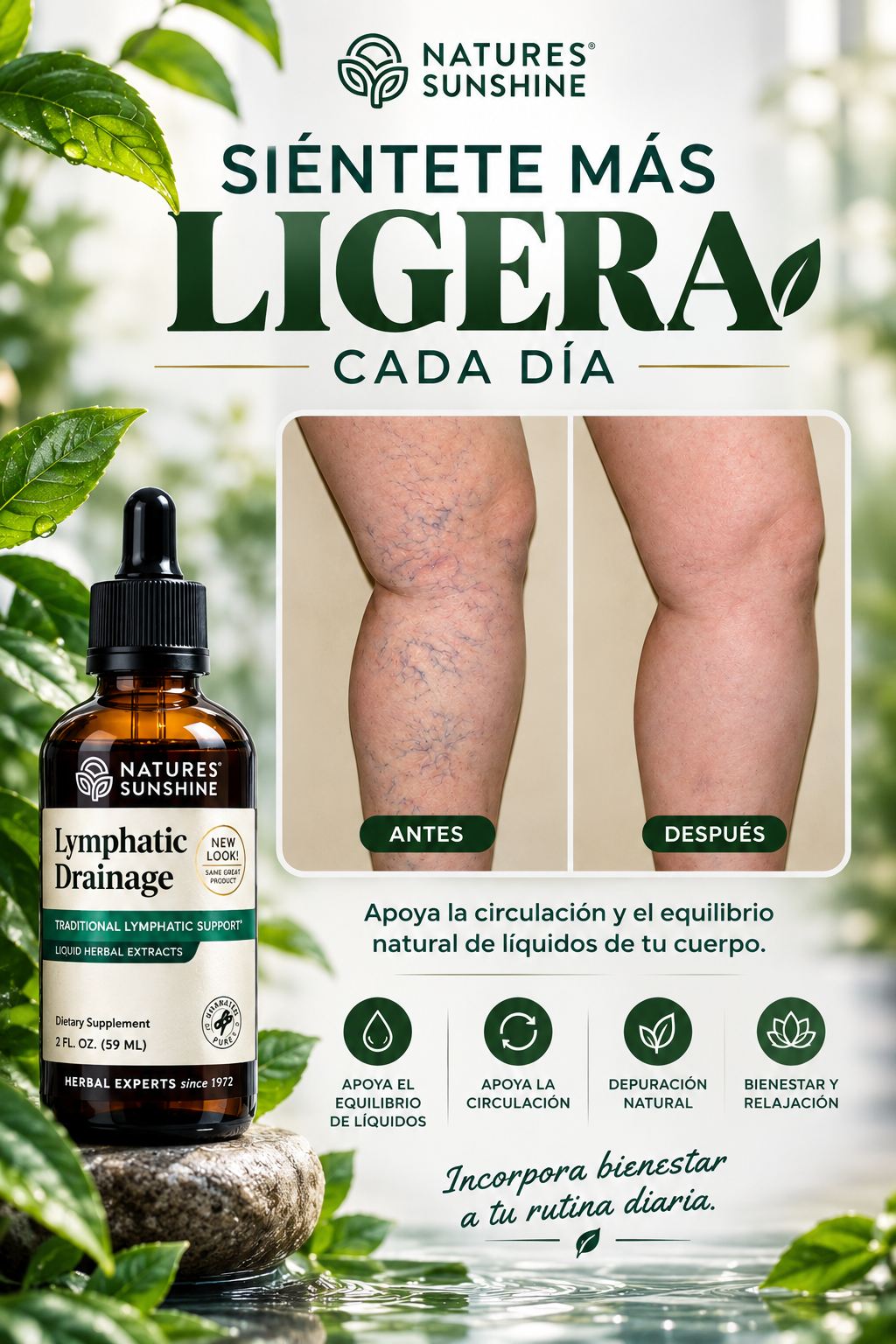 DRENAJE LINFATICO 🌿